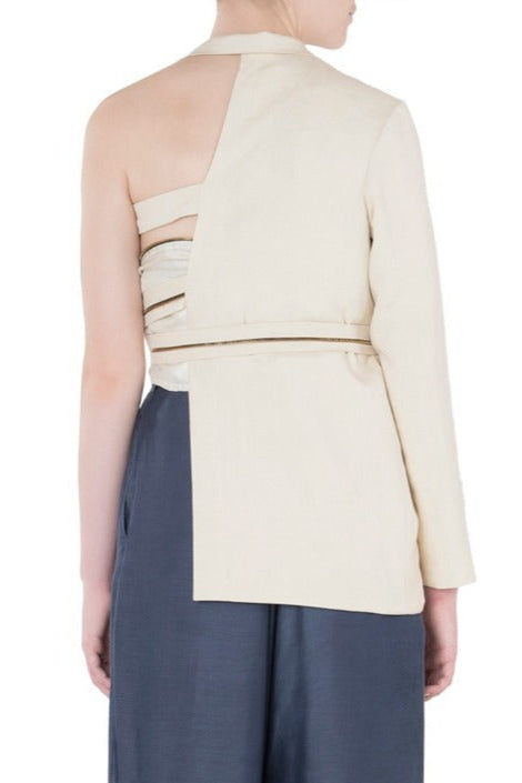 Half Zip Blazer