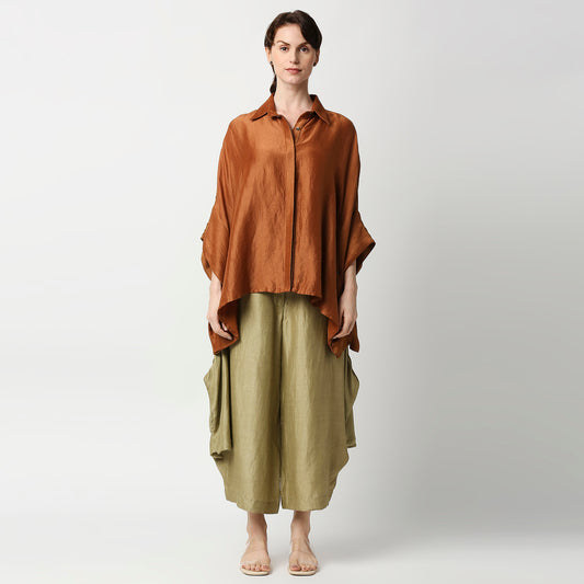 Hold On Shirt with Cowl Fold Pant