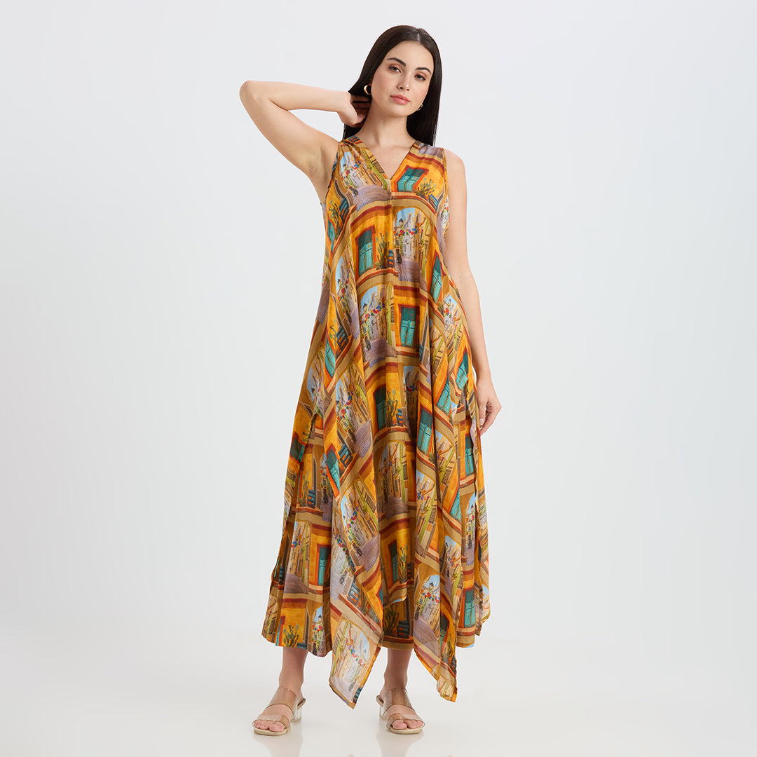 Tuesday Alley Print Top