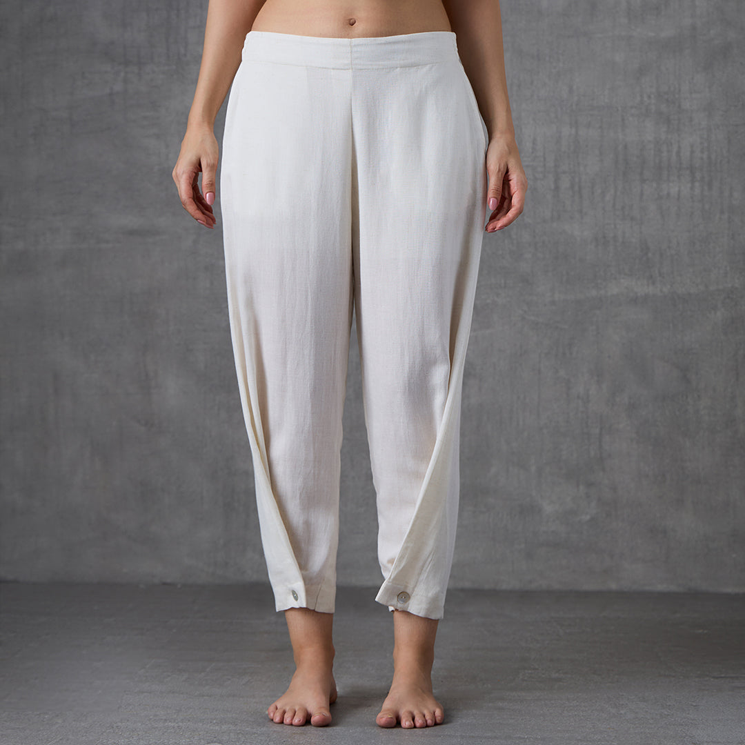 Liga Top with Button on Hem Pant