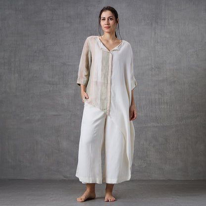Denmark Top with Double Layered Pant