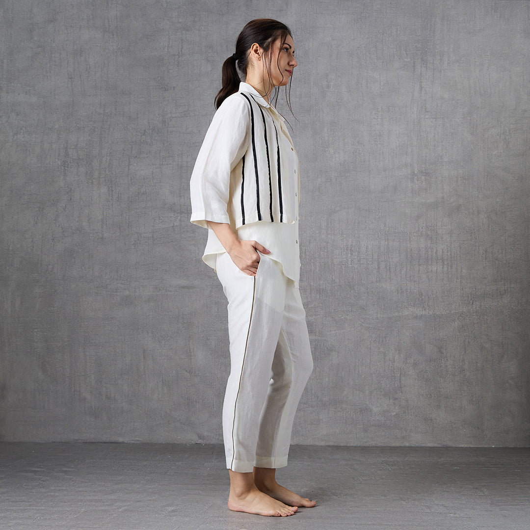 45 Shirt with Single Zip Pant