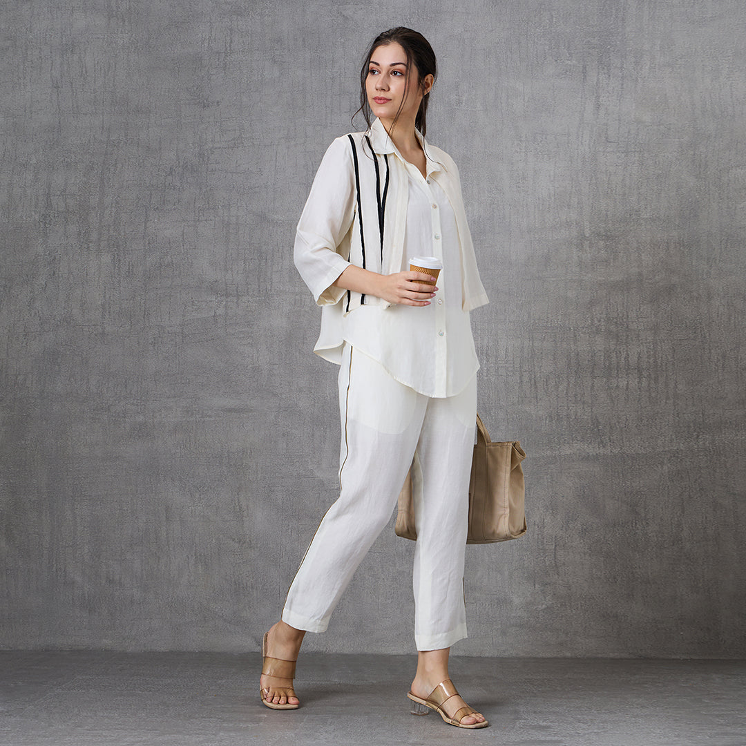 45 Shirt with Single Zip Pant