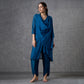 Bones- Chanderi Draped Top