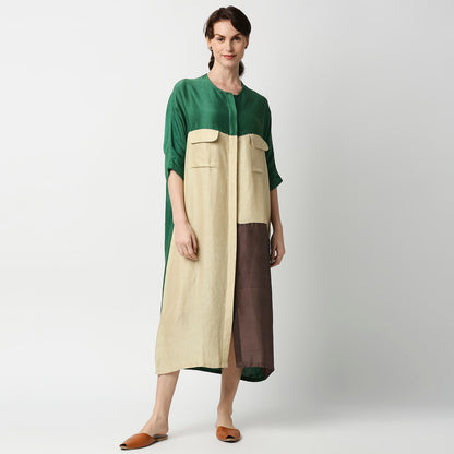 Oversized Shirt Dress
